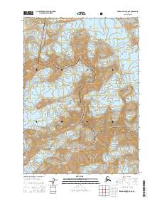 Bering Glacier C-8 NE 2014 topographic map thumbnail