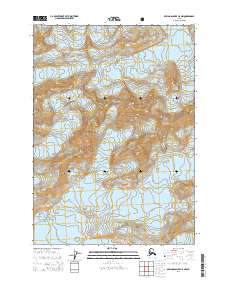Bering Glacier C-8 NW 2014 topographic map thumbnail