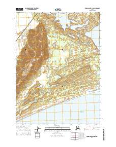 Bering Glacier A-8 SE topographic map thumbnail