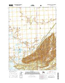 Bering Glacier A-8 SW topographic map thumbnail