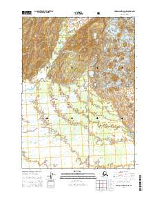 Bering Glacier A-8 NW topographic map thumbnail