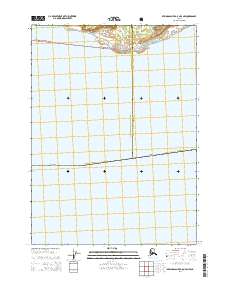 Bering Glacier A-8 OE S NW topographic map thumbnail