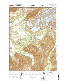 Cordova B-1 NW 2014 topographic map thumbnail