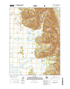 Cordova B-2 SW 2014 topographic map thumbnail