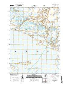 Cordova B-5 NE 2014 topographic map thumbnail