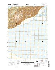 Cordova B-5 NW 2014 topographic map thumbnail