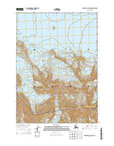 Bering Glacier C-6 SW topographic map thumbnail
