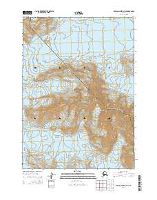 Bering Glacier C-7 SE topographic map thumbnail