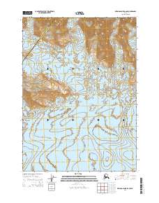 Bering Glacier B-6 NW topographic map thumbnail