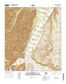 Denali D-1 NE 2015 topographic map thumbnail