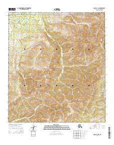 Denali D-1 NW 2015 topographic map thumbnail