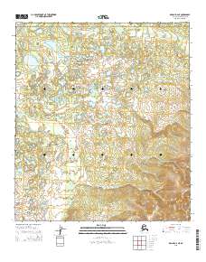 Denali D-2 NE 2015 topographic map thumbnail