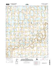 Meade River B-4 NE 2014 topographic map thumbnail