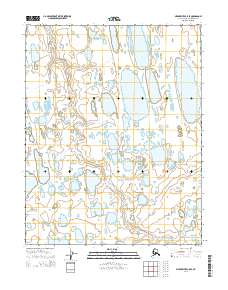 Meade River C-5 SE 2014 topographic map thumbnail