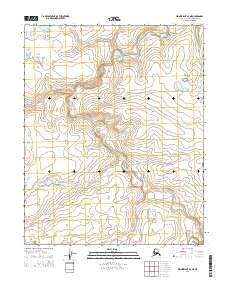 Wainwright A-3 NE topographic map thumbnail