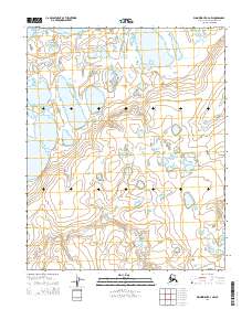 Wainwright A-4 NW topographic map thumbnail