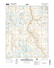 Wainwright B-1 SW topographic map thumbnail