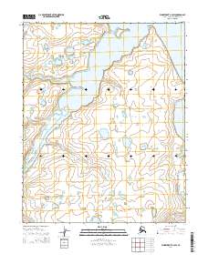 Wainwright B-2 SW 2014 topographic map thumbnail
