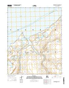 Wainwright B-4 SE topographic map thumbnail