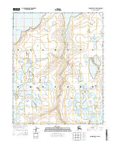 Wainwright B-1 NW topographic map thumbnail
