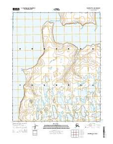 Wainwright B-2 NE topographic map thumbnail
