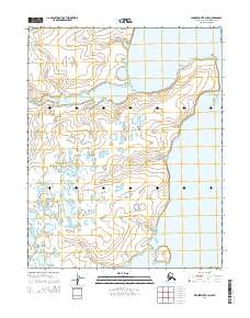Wainwright B-2 NW topographic map thumbnail