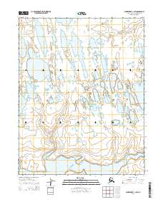 Wainwright C-1 SW topographic map thumbnail