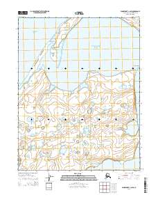 Wainwright C-2 SW 2014 topographic map thumbnail