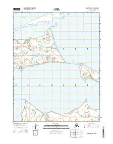 Wainwright D-1 SE 2014 topographic map thumbnail