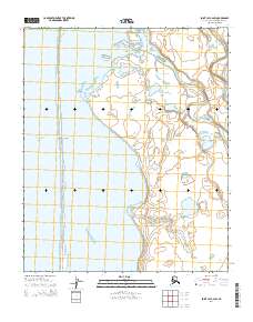 Point Lay C-2 SW 2014 topographic map thumbnail