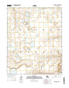 Wainwright A-2 SW 2014 topographic map thumbnail