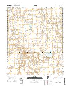 Wainwright A-4 SW topographic map thumbnail