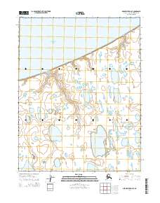 Meade River D-4 SE 2014 topographic map thumbnail