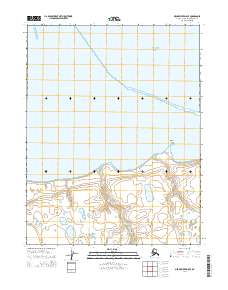 Meade River D-5 SE topographic map thumbnail