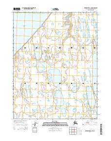 Meade River D-3 NE 2014 topographic map thumbnail