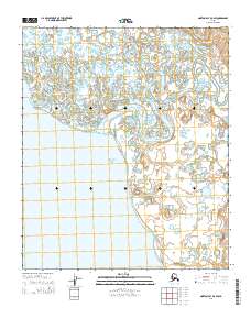 Norton Bay D-4 SW topographic map thumbnail