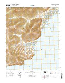 Norton Bay D-5 SW topographic map thumbnail