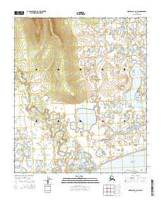 Norton Bay D-6 SW topographic map thumbnail