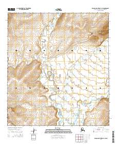 De Long Mountains A-4 SW topographic map thumbnail