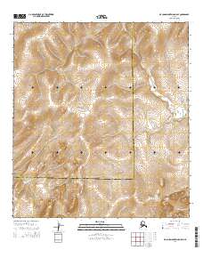 De Long Mountains A-5 SE topographic map thumbnail