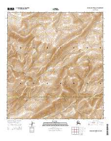 De Long Mountains A-5 SW topographic map thumbnail
