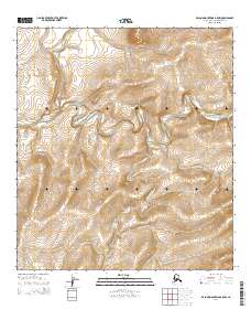 De Long Mountains A-5 NW topographic map thumbnail