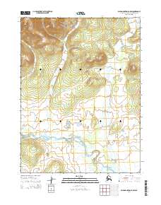 Baird Mountains B-5 SW topographic map thumbnail