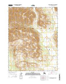 Baird Mountains B-5 NE topographic map thumbnail