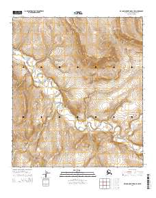 De Long Mountains D-4 SW topographic map thumbnail