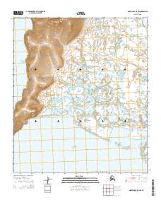 Norton Bay B-5 NW topographic map thumbnail