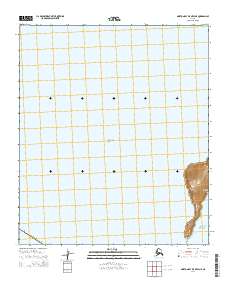 Norton Bay B-5 OE W NE topographic map thumbnail