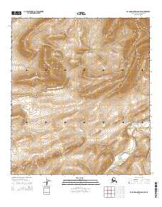 De Long Mountains B-5 SE topographic map thumbnail