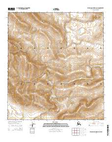 De Long Mountains B-5 SW topographic map thumbnail