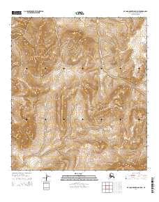 De Long Mountains B-5 NE topographic map thumbnail